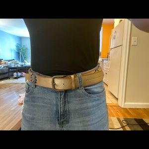 American Eagle Gold Genuine Leather Belt